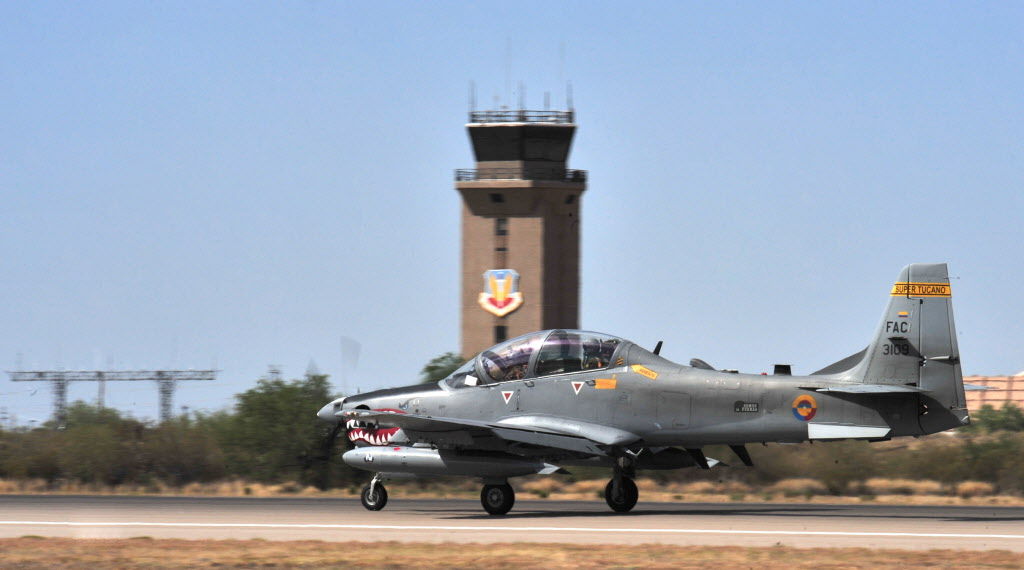 Davis-Monthan Air Force Base - 2,704 feet